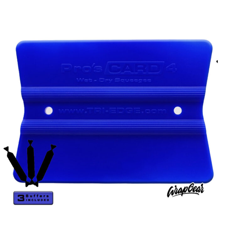 Tri-Edge Procards 4 Blue 3 losse buffers WrapGear